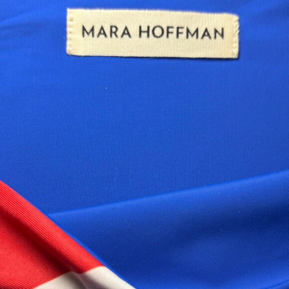 Mara Hoffman Sia Top Sz XL & Zoa Bottom Sz L Cream Multi - Picture 9 of 12